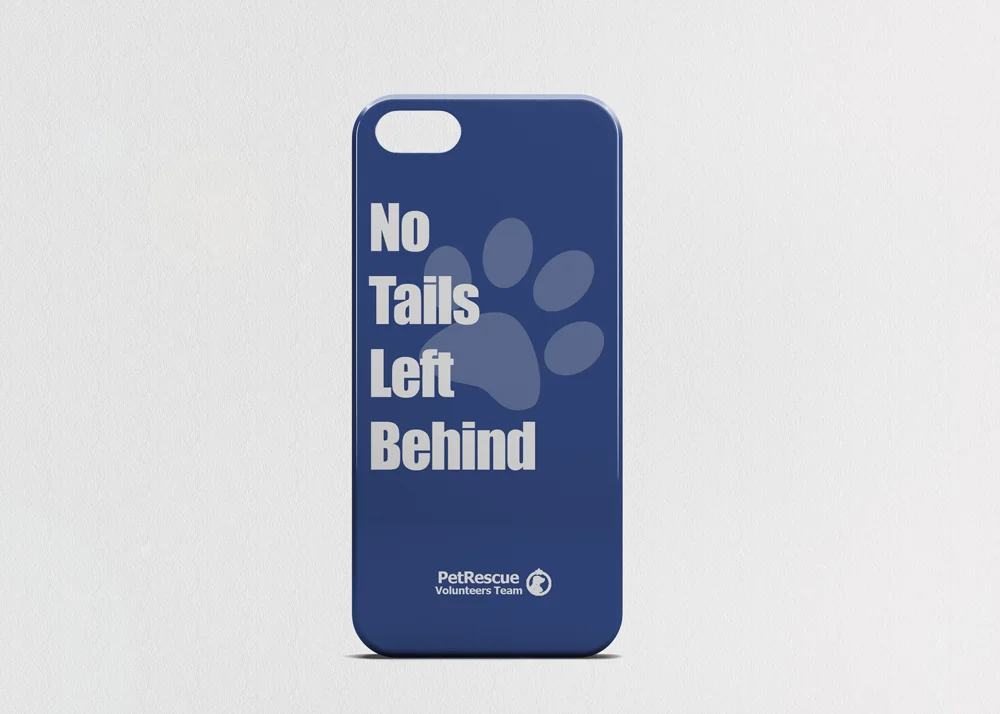 No Tails Left Behind Phone Case