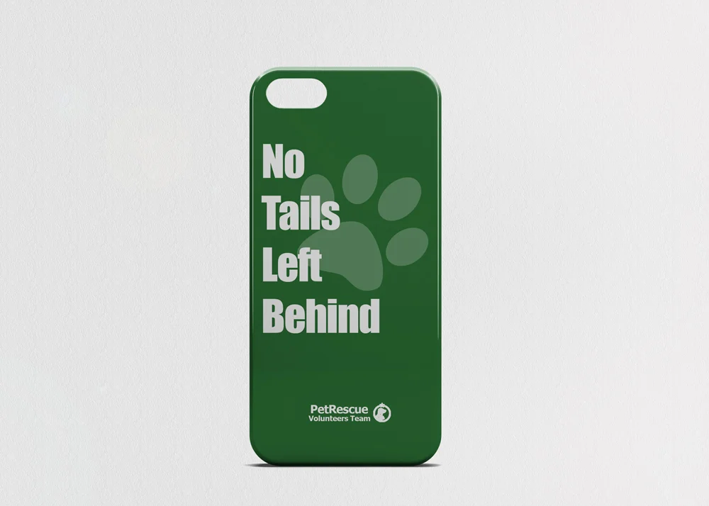 No Tails Left Behind Phone Case