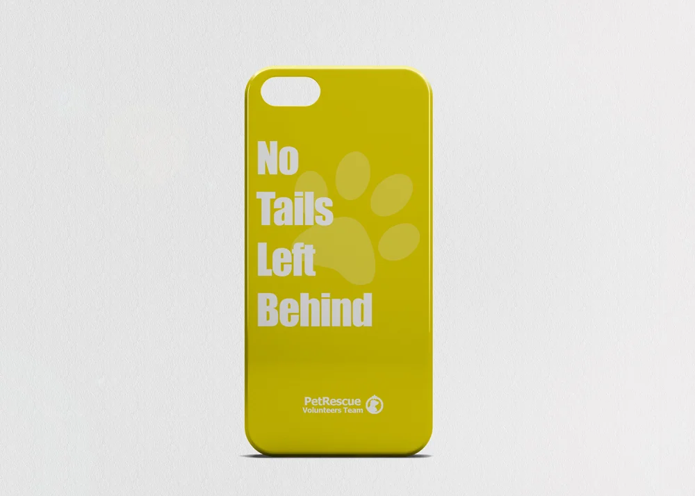 No Tails Left Behind Phone Case